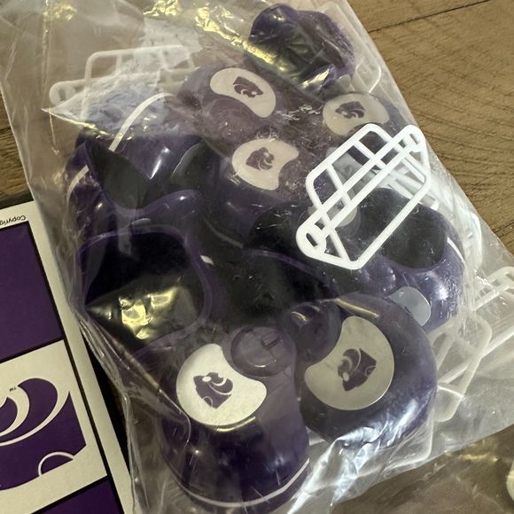 Kansas State college football helmet checkers - Vintage (1994) - Picture 6 of 8